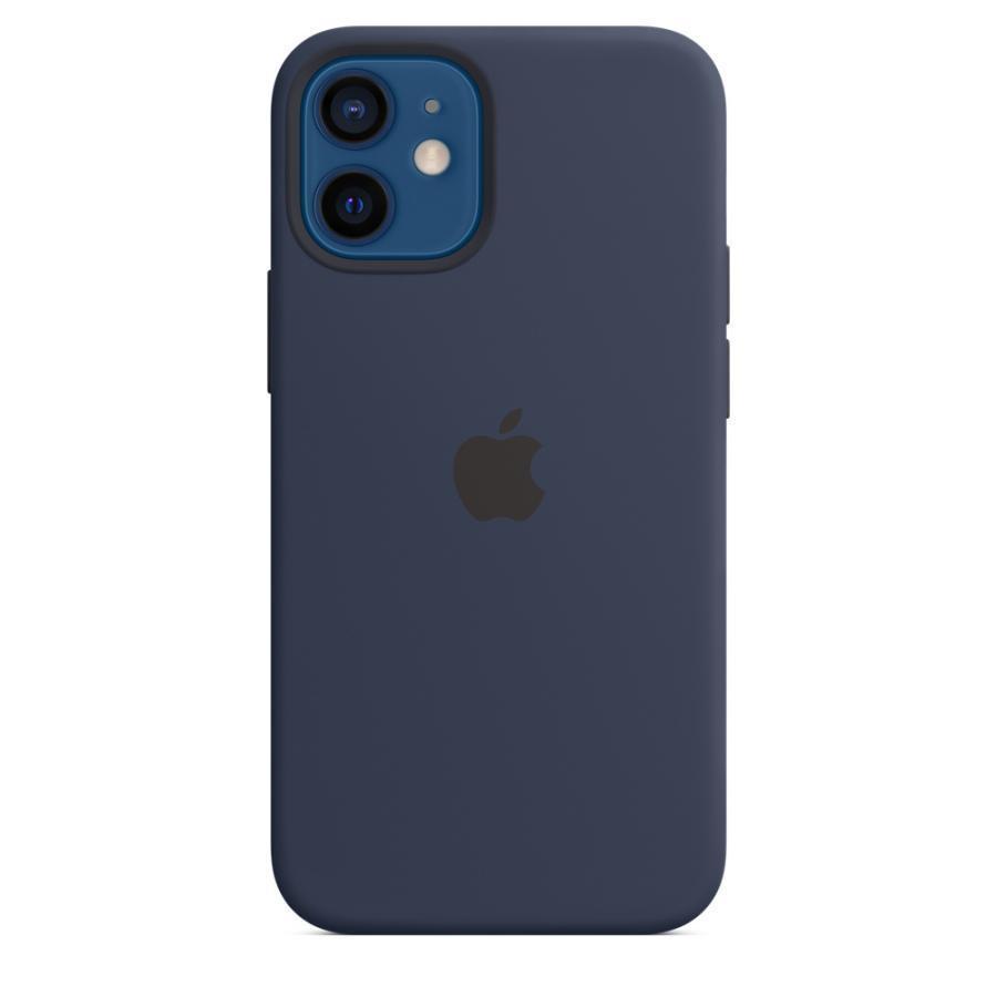 開封品・未使用 純正 iPhone12 mini シリコンケース ディープネイビー 
