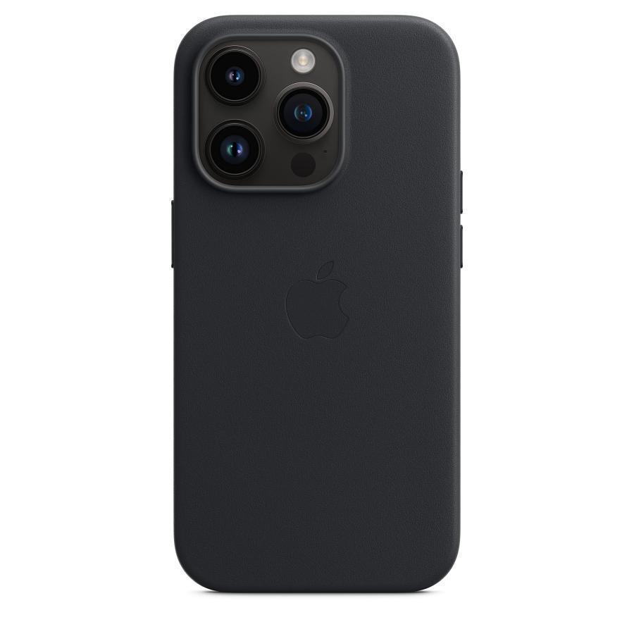純正 iPhone 14 Pro レザーケース ミッドナイトブラック 黒 純正 iPhone 14 Pro レザーケース ミッドナイトブラック 黒