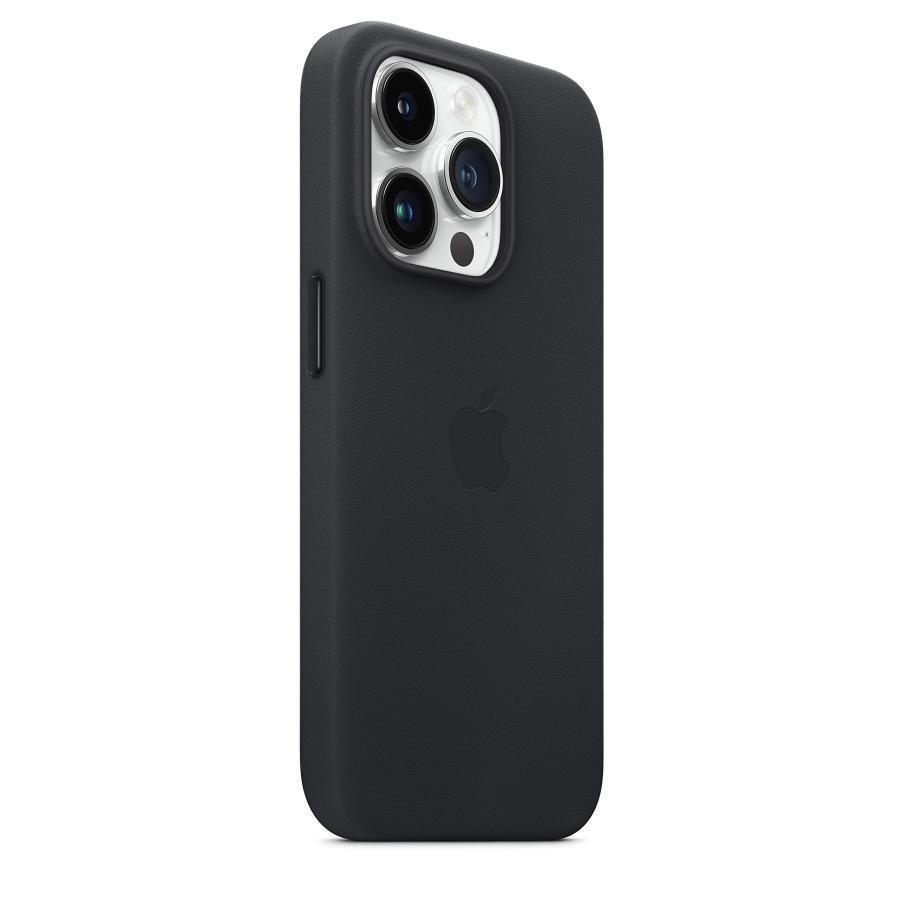 純正 iPhone 14 Pro レザーケース ミッドナイトブラック 黒 純正 iPhone 14 Pro レザーケース ミッドナイトブラック 黒