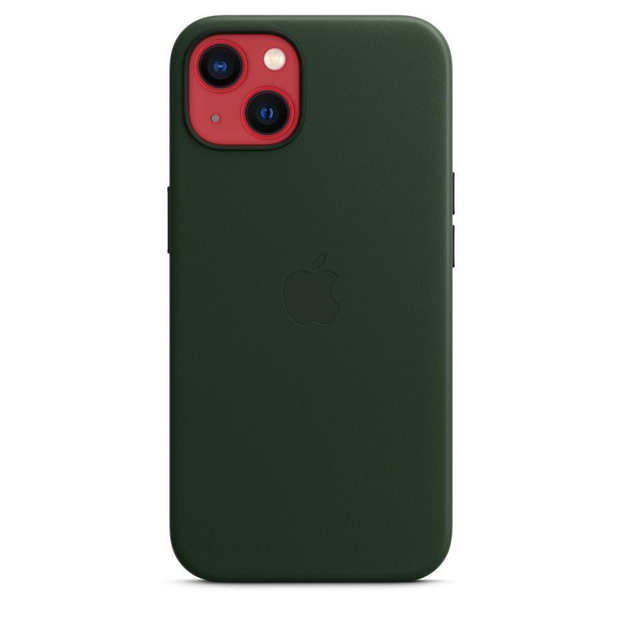 純正 iPhone13 レザーケース セコイアグリーン MagSafe対応 緑 純正 iPhone13 レザーケース セコイアグリーン MagSafe対応 緑