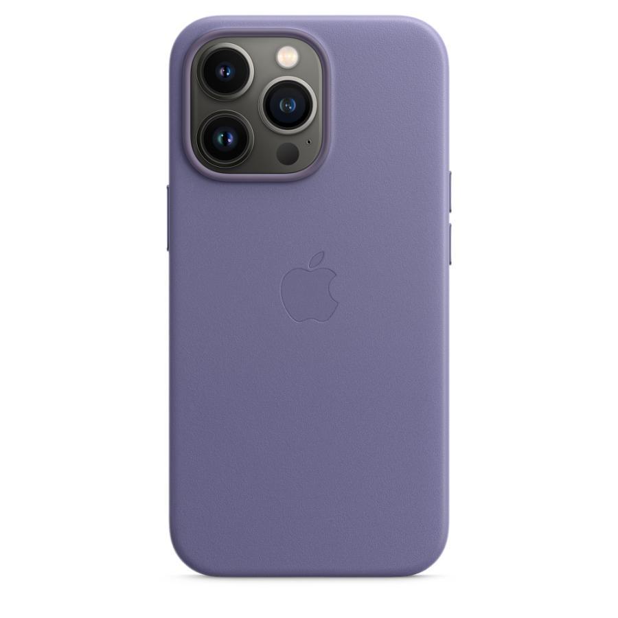 純正 iPhone13 Pro レザーケース ウィステリア MagSafe対応 純正 iPhone13 Pro レザーケース ウィステリア MagSafe対応