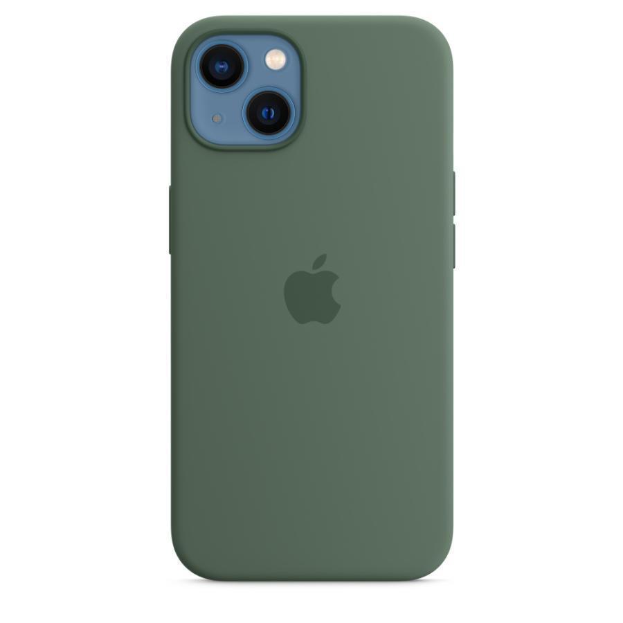 純正 iPhone13 mini シリコンケース ユーカリ 緑 MagSafe対応 13 純正 iPhone13 mini シリコンケース ユーカリ 緑 MagSafe対応 13
