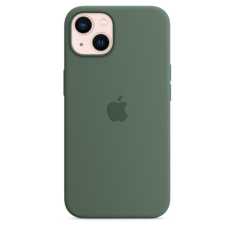 純正 iPhone13 mini シリコンケース ユーカリ 緑 MagSafe対応 13