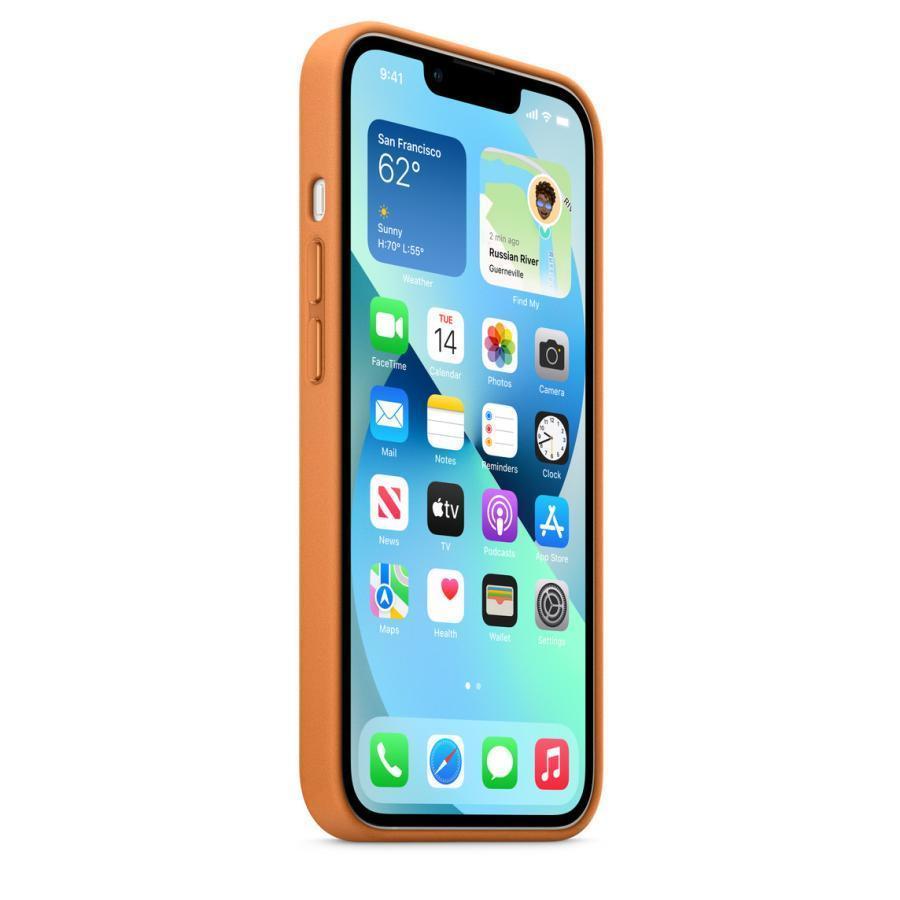 純正 iPhone13 レザーケース ゴールデンブラウン MagSafe対応 純正 iPhone13 レザーケース ゴールデンブラウン MagSafe対応