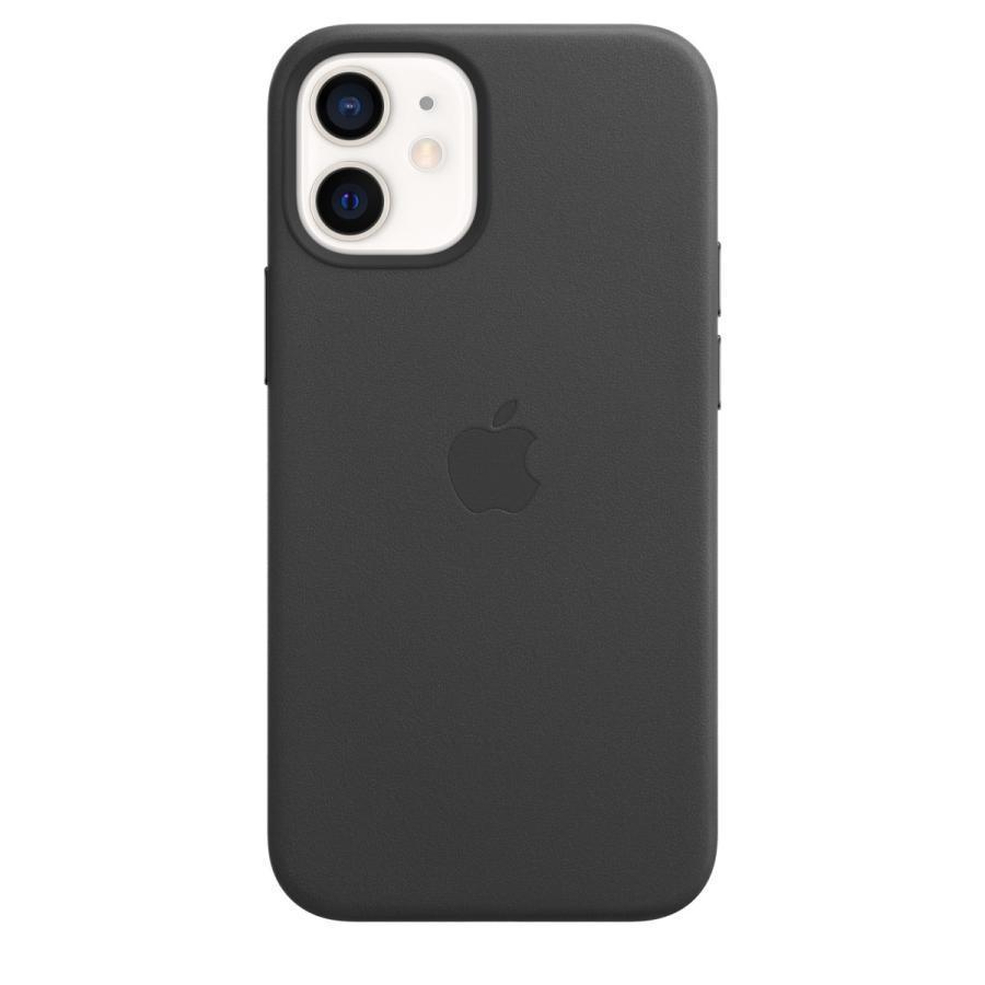 開封品・未使用 純正 iPhone12 mini レザーケース ブラック 黒 開封品・未使用 純正 iPhone12 mini レザーケース ブラック 黒