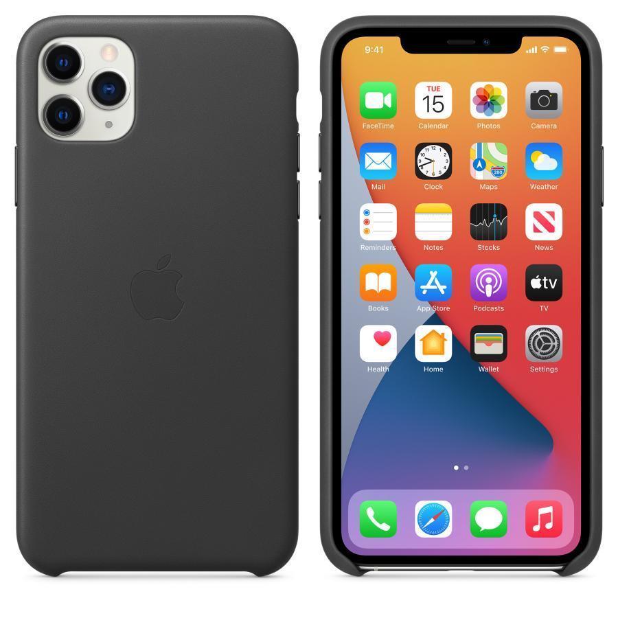 純正 iPhone 11 Pro Max レザーケース ブラック Leather Case 純正 iPhone 11 Pro Max レザーケース ブラック Leather Case