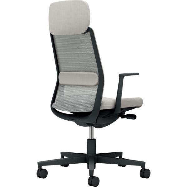 限定！【配送のみ・お客様組立】 コクヨ モネット C03-B113U-BE2E2E21 ショルダーサポート付 ランバーサポート有 L肘  ポリウレタンキャスタ