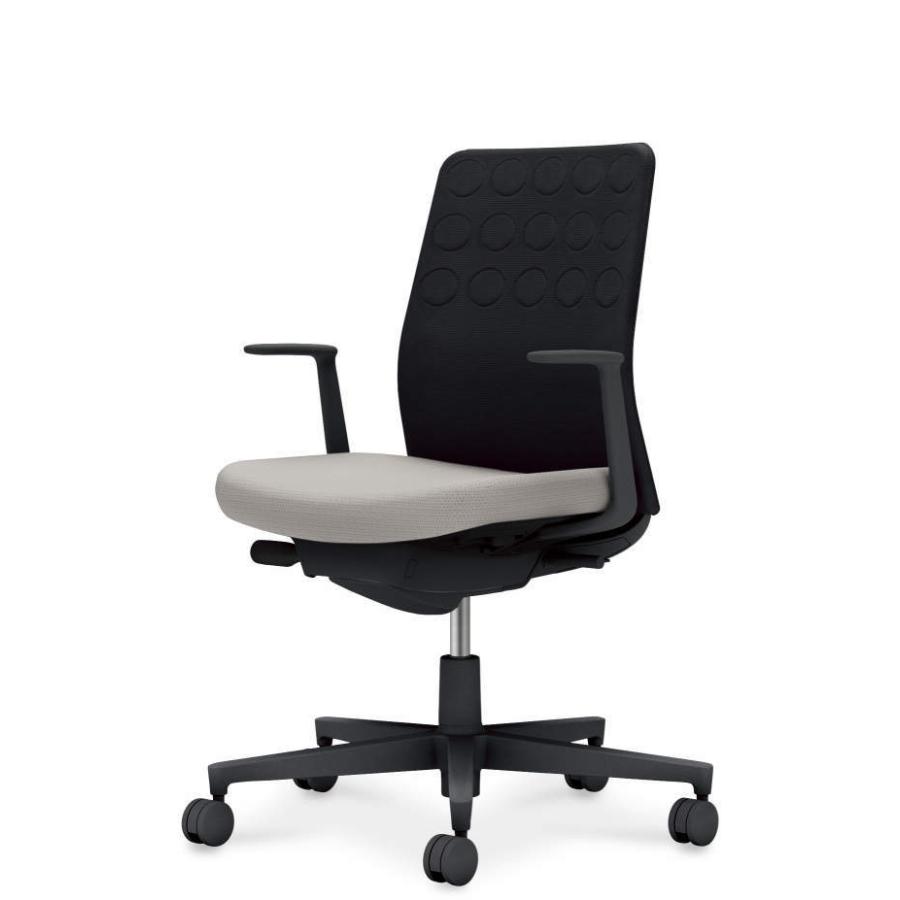 【配送のみ・お客様組立】 コクヨ モネット C03-B210W-BAGB6X1 L型肘 背クッションタイプ 座色選択タイプ ナイロンキャスター