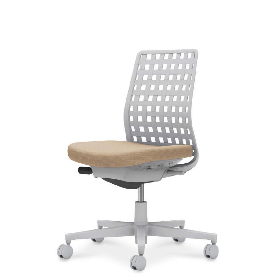 【配送のみ・お客様組立】 コクヨ モネット 背樹脂シェルタイプ  C03-G300W-G1KE2X1 肘なし ナイロンキャスター