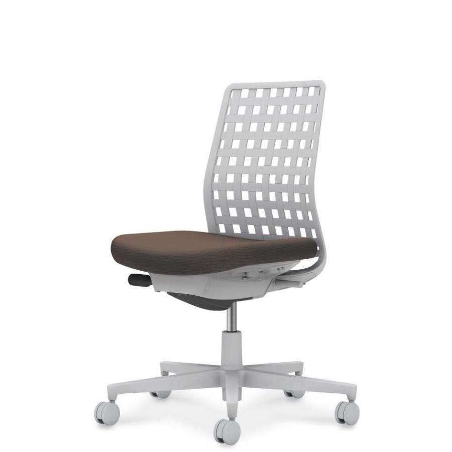 【配送のみ・お客様組立】 コクヨ モネット 背樹脂シェルタイプ  C03-G300W-GM6E2X1 肘なし ナイロンキャスター
