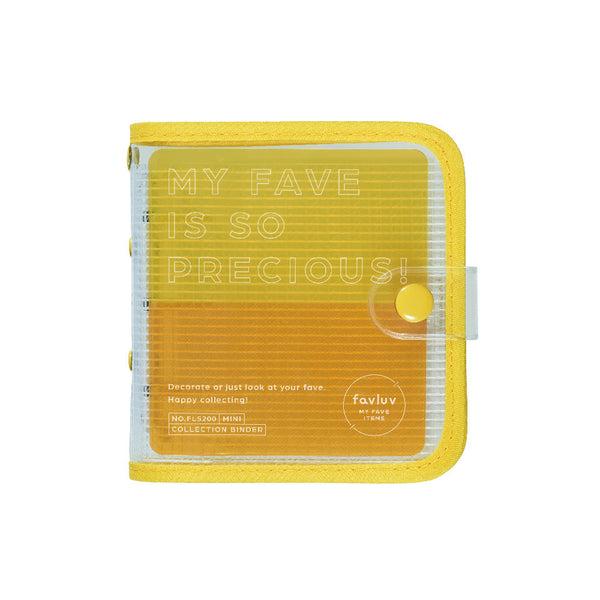 ファブラブ コレクションバインダー ミニサイズ FL5200 favluv 推し活 メンバーカラー 正方形 写真 チェキ トレカ 収納 グッズ収納 | KING JIM | 04