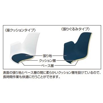 コクヨ All in One K02-B812W-BKEB2 ミーティングチェア ブラック塗装