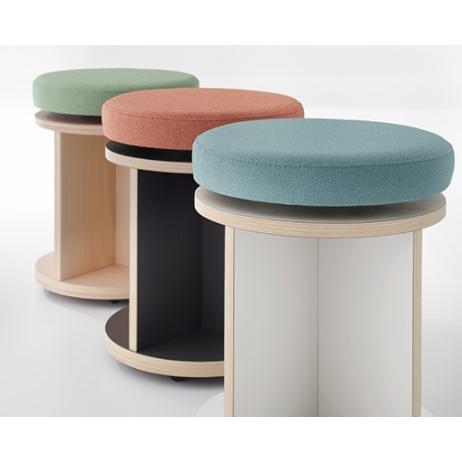 KOKUYO コクヨ メッティ オットマン　① 5.3万　美品　スツール　モダン KOKUYO コクヨ メッティ オットマン ① 5.3万 美品 スツール モダン