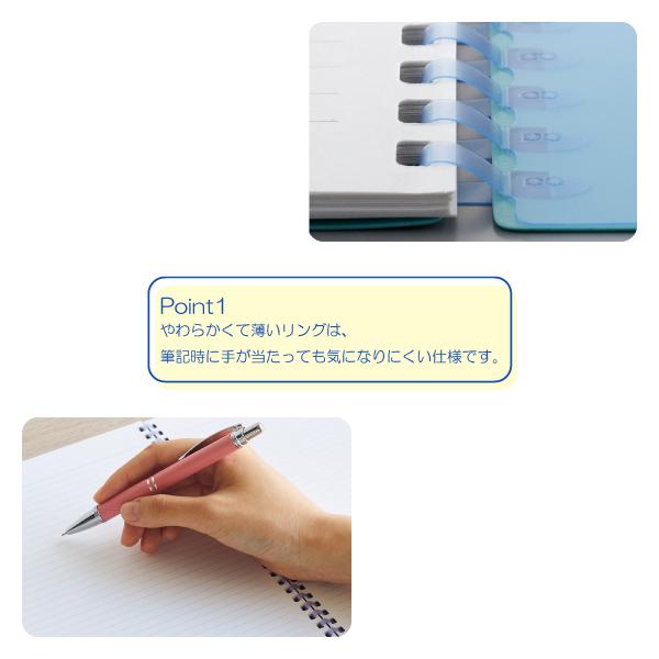 LIHIT LAB.（リヒトラブ） ソフィーチェ A5 B罫 ノート soffice N-3103