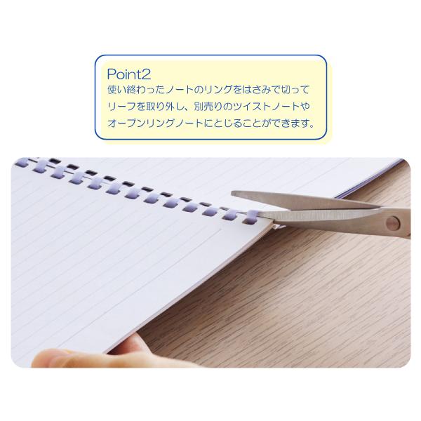 LIHIT LAB.（リヒトラブ） ソフィーチェ セミB5 B罫 ノート soffice N