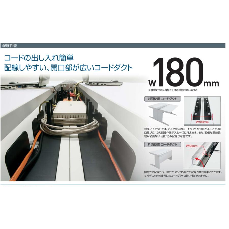 KOKUYO - コクヨ iS 片袖事務机（B4円柱錠ダイプ） 本体：白いこと 天板：ラスティックミディアム色 SD-ISN107LCBSMP2N3 W1000 D700 H720粍 精神的な統合据えつける込