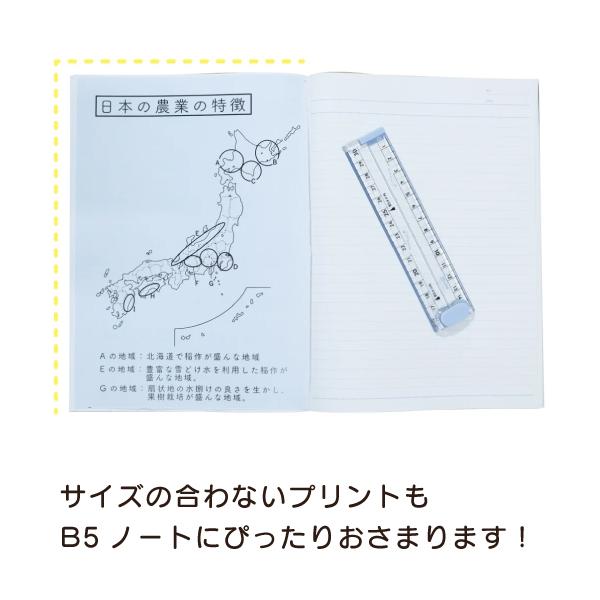 クツワ（KUTSUWA） ノートぴったりに切れる定規 XS06 【文具屋さん大賞