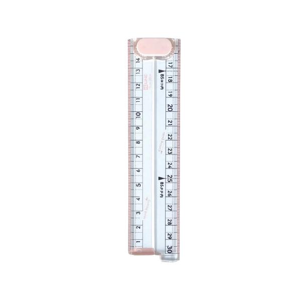 クツワ（KUTSUWA） ノートぴったりに切れる定規 XS06 【文具屋さん大賞