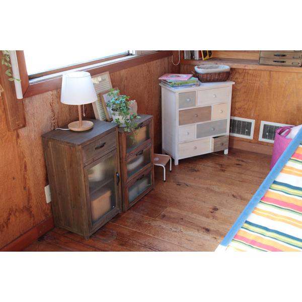 ◇◇ RETRO ビンテージ 硝子キャビネット A ◇◇