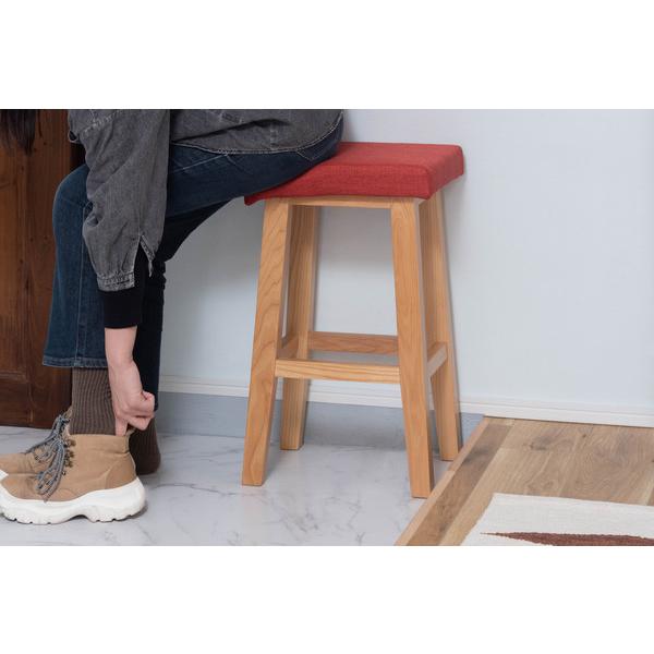 東谷 ハイスツール CL-789 木製 バンビ スツール 腰掛 イス 椅子 北欧