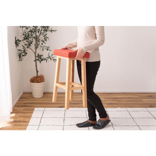 東谷 ハイスツール CL-789 木製 バンビ スツール 腰掛 イス 椅子 北欧