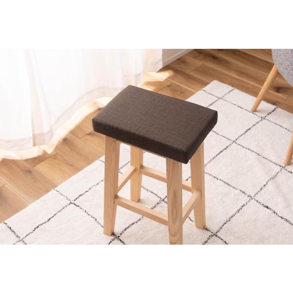 東谷 ハイスツール CL-789 木製 バンビ スツール 腰掛 イス 椅子 北欧