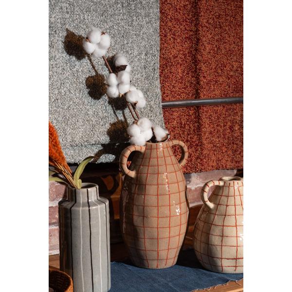 フラワーベース CLY-76 花瓶 花びん かびん フラワースタンド 陶器