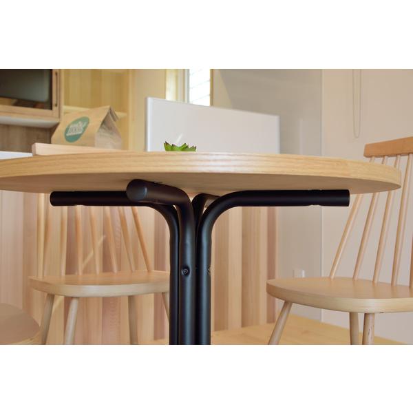 東谷 カフェテーブル END-225TNA END-225TBR 丸形 コーヒーテーブル