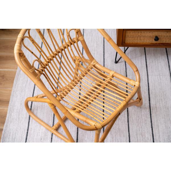 チェア GUY-256 チェアー ラタン 籐 椅子 イス パーソナルチェア アジアン かわいい おしゃれ 背もたれ アームレスト リビング | 東谷 | 17