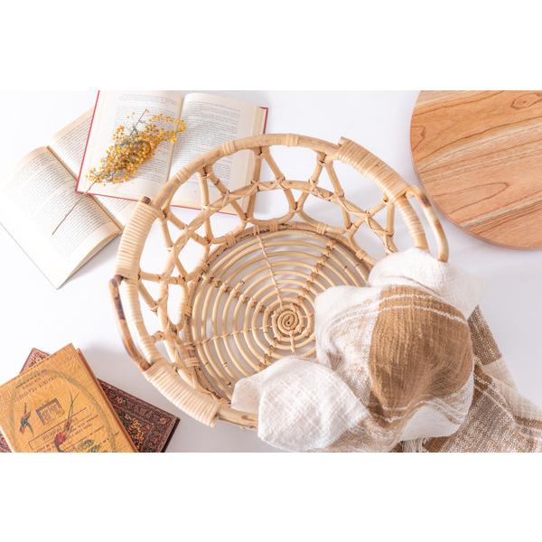 東谷 バスケットテーブル GUY-821NA テーブル バスケット付き 収納