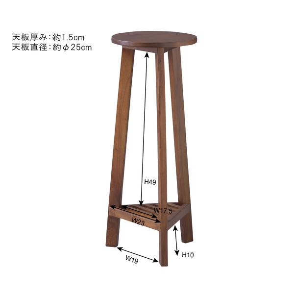 プランターベース Mサイズ GUY-922BR GUY-922WH おしゃれ 木製 丸型 円形 北欧 ガーデニング 室内 軽量 かわいい インテリア |  | 05