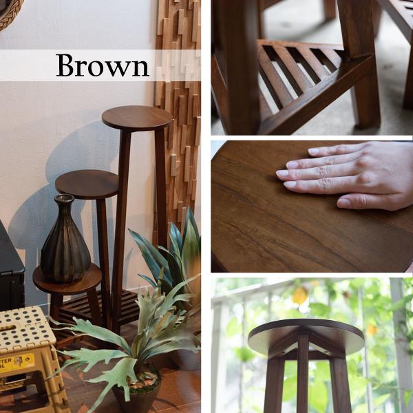 プランターベース Lサイズ GUY-923BR GUY-923WH おしゃれ 丸型 円形 北欧 ガーデニング 室内 軽量 かわいい 棚付き インテリア |  | 10