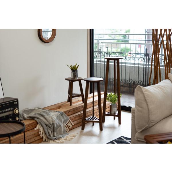 プランターベース Lサイズ GUY-923BR GUY-923WH おしゃれ 丸型 円形 北欧 ガーデニング 室内 軽量 かわいい 棚付き インテリア |  | 12