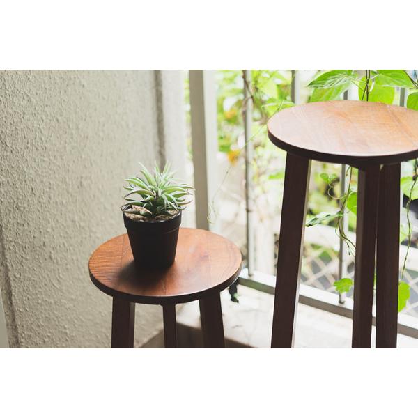 プランターベース Lサイズ GUY-923BR GUY-923WH おしゃれ 丸型 円形 北欧 ガーデニング 室内 軽量 かわいい 棚付き インテリア |  | 13