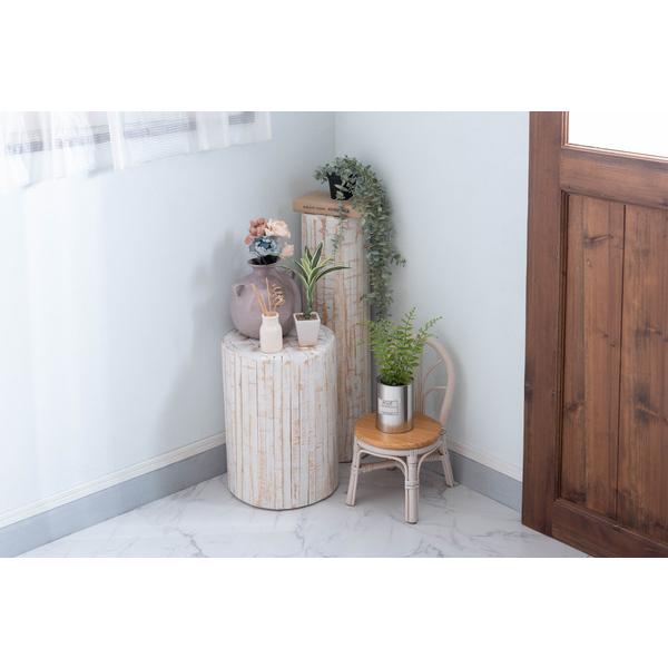 プランター チェア型 GUY-929NA GUY-929WH ミニチュア ミニチュアプランター おしゃれ 籐 パイン 小さい インテリア 飾る用 花台 |  | 15