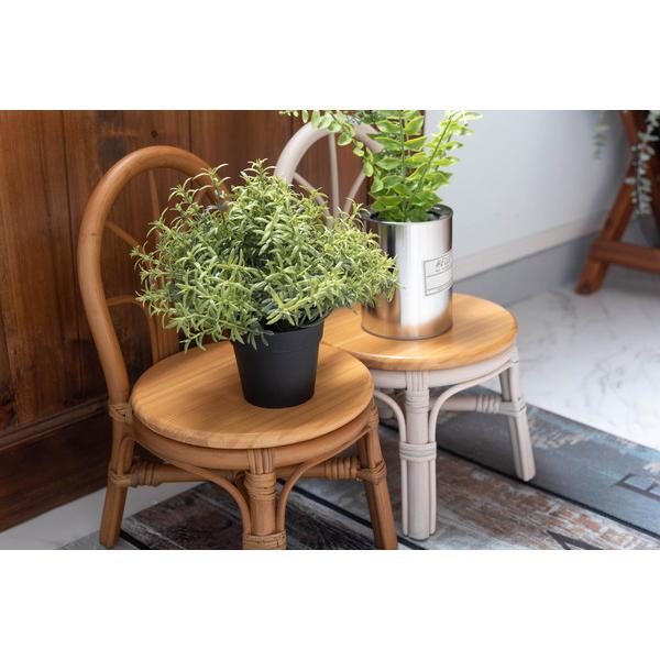 プランター チェア型 GUY-929NA GUY-929WH ミニチュア ミニチュアプランター おしゃれ 籐 パイン 小さい インテリア 飾る用 花台 |  | 20