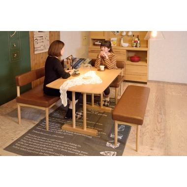 東谷 エコモ ダイニングテーブル（HOT-153NA/ナチュラル）食卓 デスク