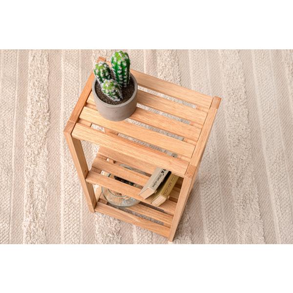 スリムシェルフ HOW-005NA シェルフ スリム 棚 収納 棚板可動 高さ調節 天然木 シンプル おしゃれ 韓国インテリア リビング コンパクト | 東谷 | 13