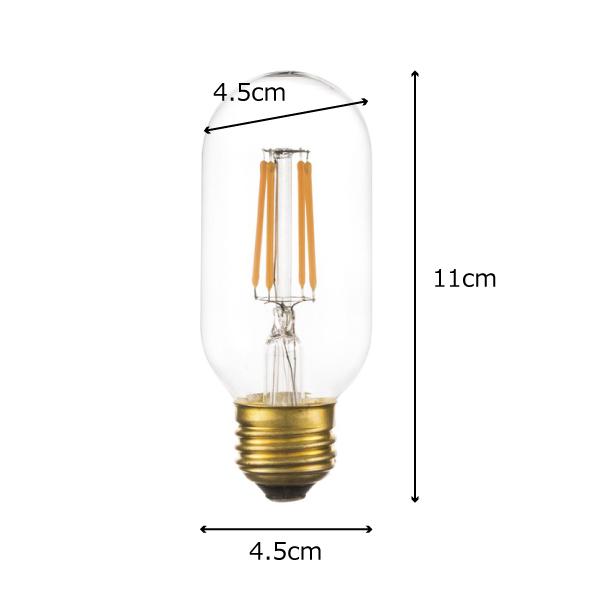 LED エジソン球 LED-101 電球 付け替え 交換 インテリア エジソン電球 発光ダイオード 長寿命 SSサイズ | 東谷 | 02