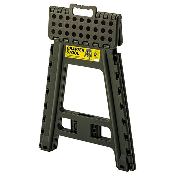 クラフタースツール LLサイズ LFS-413BK LFS-413GR LFS-413GY LFS-413BE アウトドア 掃除 スリム ミリタリー | 東谷 | 07