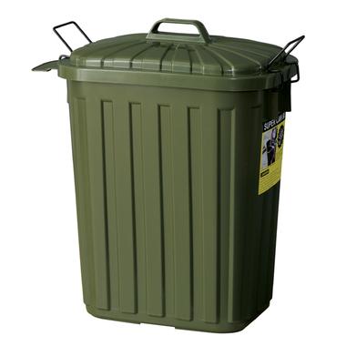 ペール缶60L（LFS-937GR/緑）ゴミ箱　ごみ箱　日本製　3年保証 | 東谷 | 01
