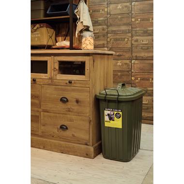 ペール缶60L（LFS-937GR/緑）ゴミ箱　ごみ箱　日本製　3年保証 | 東谷 | 02