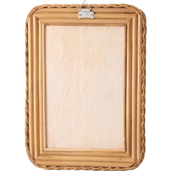 東谷 ミラー MR-719 鏡 姿見 壁掛け ウォールミラー 角型 四角 ラタン