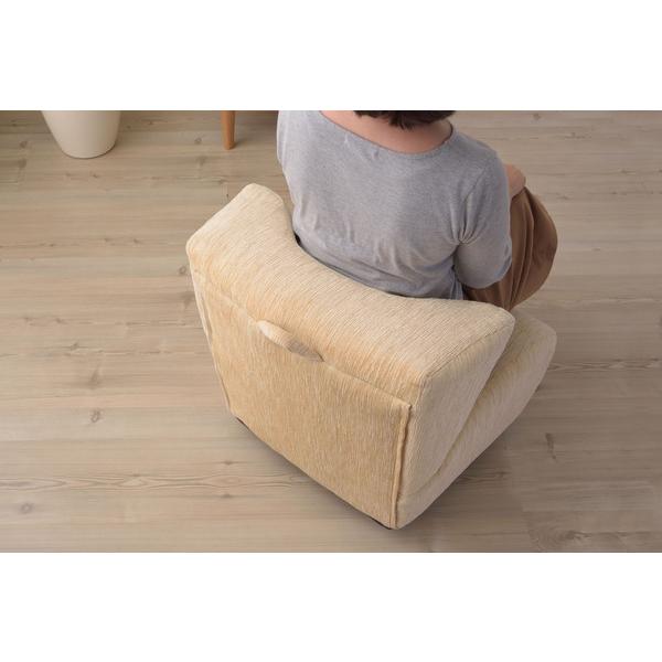 1人掛け　ソファ　ポータブル　チェア　アイボリー　NS-611IV NS-611-intro1-1.jpg