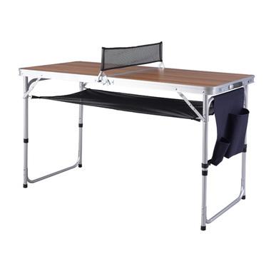 ピンポンテーブル（ODL-555）フォールディングテーブル　折りたたみ　コンパクト　卓球台　アウトドア　机　デスク　バーベキュー　BBQ　キャンプ　おしゃれ |  | 01