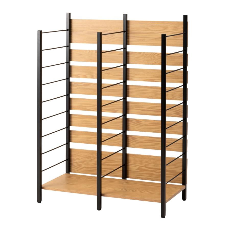 ☆ ゴルフラック OM-01BK ゴルフ クラブスタンド ディスプレイ 収納 省スペース 大容量 北欧 ラック シェルフ クラブホルダー 釣り竿 ロットスタンド アウトドア | 東谷 | 02