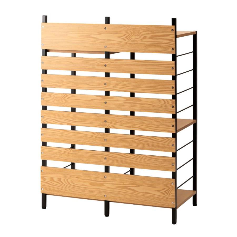 ☆ ゴルフラック OM-01BK ゴルフ クラブスタンド ディスプレイ 収納 省スペース 大容量 北欧 ラック シェルフ クラブホルダー 釣り竿 ロットスタンド アウトドア | 東谷 | 04