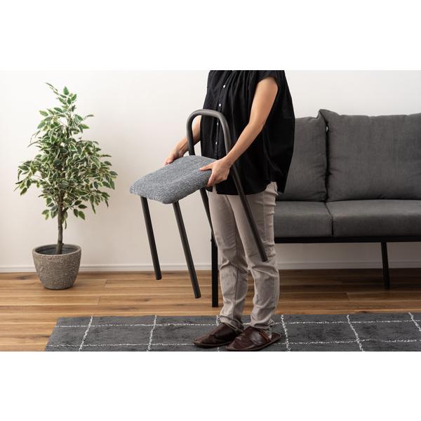 東谷 スツール PC-203 チェア 椅子 イス 腰掛け 背もたれあり スチール