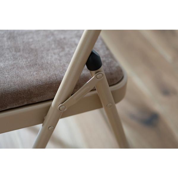 フォールディングチェア PC-33BE PC-33BK PC-33BL PC-33GR PC-33GY パイプチェア シンプル ナチュラル 北欧 | 東谷 | 14