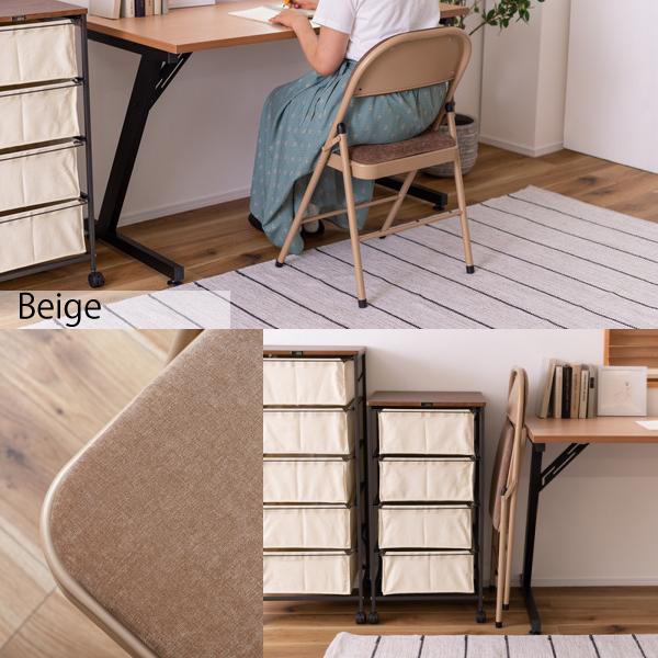 フォールディングチェア PC-33BE PC-33BK PC-33BL PC-33GR PC-33GY パイプチェア シンプル ナチュラル 北欧 | 東谷 | 08